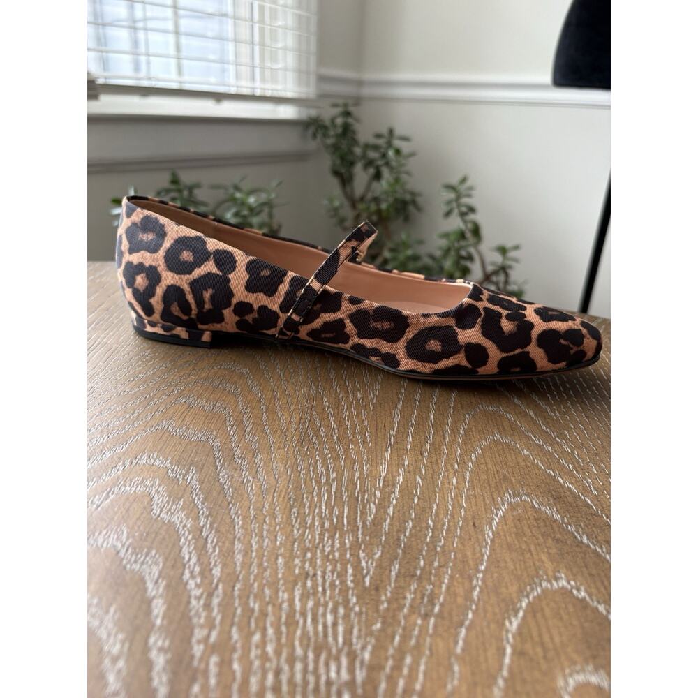 Franco Sarto Valie Leopard Print Mary Jane Flats Whimsigoth Mob Wife Office | 8M - Picture 6 of 9